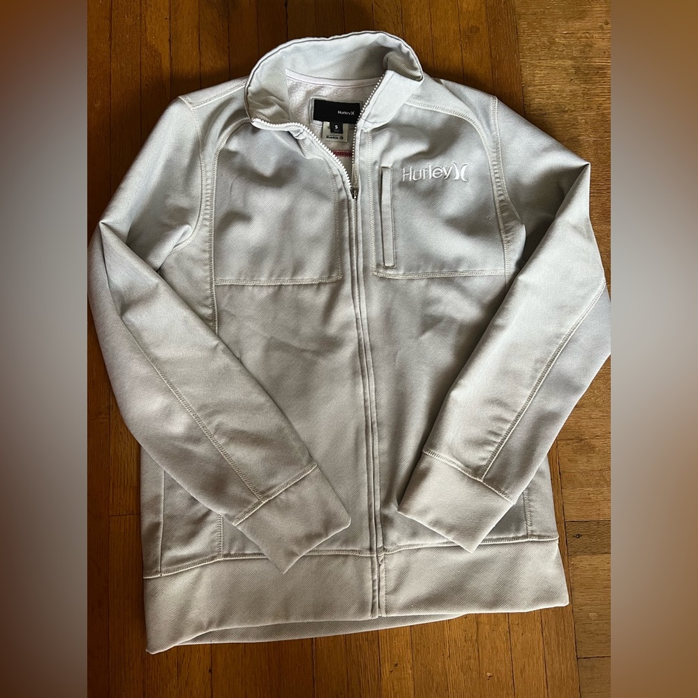 Hurley Buckle Mens Full Zip Jacket -medium